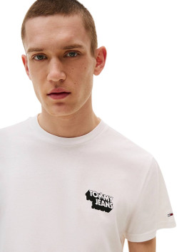 náhled Tommy Jeans pánské bílé triko