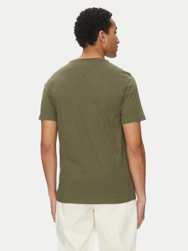 náhled Tommy Hilfiger pánské khaki tričko