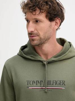 náhled Tommy Hilfiger pánská zelená mikina