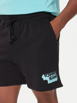 náhled Tommy Jeans pánské černé šortky