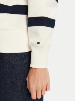 náhled Tommy Hilfiger dámská bílo modrá mikina