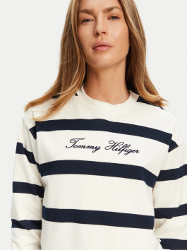 náhled Tommy Hilfiger dámská bílo modrá mikina