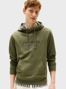 náhled   Tommy Hilfiger pánská zelená mikina