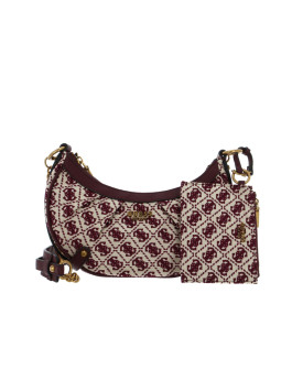 náhled Guess dámská vínová malá kabelka