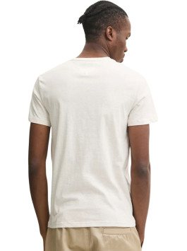 náhled Tommy Jeans pánské krémové tričko