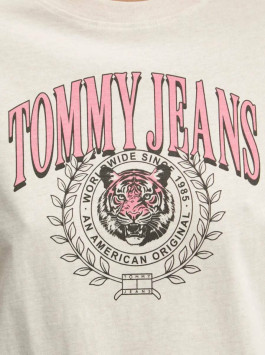 náhled Tommy Jeans dámské béžové tričko