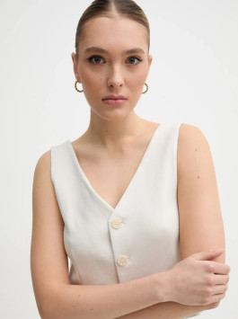 náhled Calvin Klein dámská béžová vesta