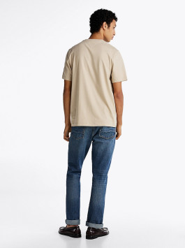 náhled Tommy Hilfiger béžové pánské tričko