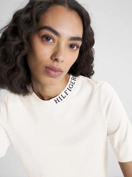 náhled Tommy Hilfiger dámské krémové tričko