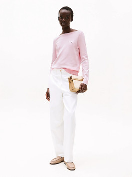 náhled Tommy Hilfiger dámský růžový svetr