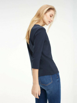náhled Tommy Hilfiger dámské tmavě modré tričko