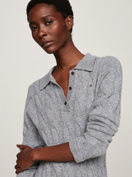 náhled Tommy Hilfiger dámské vlněné šaty