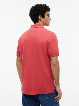 náhled Tommy Jeans pánské červené polo tričko