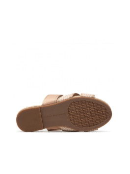 náhled Tommy Hilfiger dámské krémové pantofle