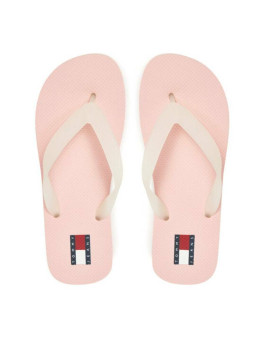 náhled Tommy Jeans dámské růžové žabky