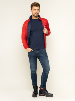 náhled Tommy Hilfiger pánské tmavě modré tričko Stretch