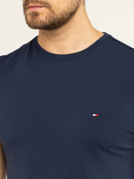 náhled Tommy Hilfiger pánské tmavě modré tričko Stretch