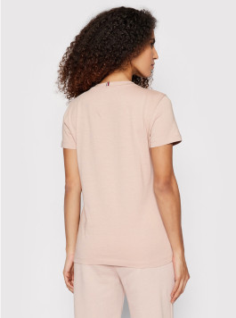 náhled Tommy Hilfiger dámské světle starorůžové tričko