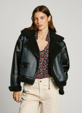 náhled Pepe Jeans dámská modrá bunda BROOKLYN