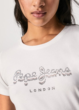 náhled Pepe Jeans dámské bílé tričko BEATRICE