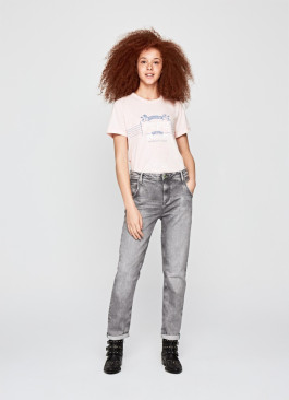náhled Pepe Jeans dámské šedé džíny Hanze