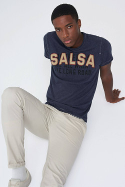 náhled Salsa pánské tmavě modré tričko