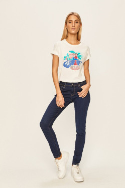 náhled Pepe Jeans dámské tmavě modré džíny Cher