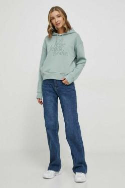 náhled Pepe Jeans damská mátová mikina HARRIET