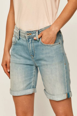 náhled Pepe Jeans dámské modré šortky Poppy