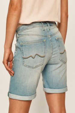 náhled Pepe Jeans dámské modré šortky Poppy
