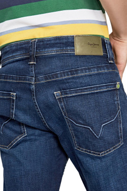 náhled Pepe Jeans pánské tmavě modré džíny Cash