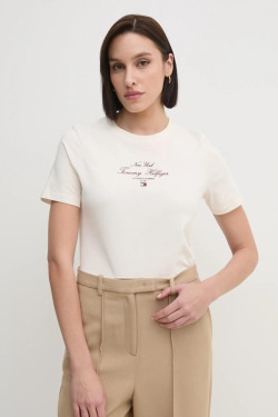 náhled Tommy Hilfiger dámské béžové triko