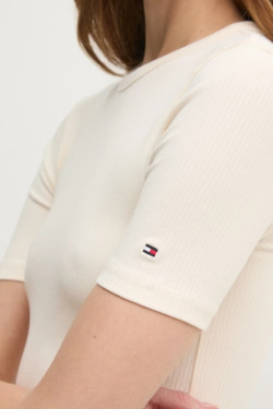 náhled Tommy Hilfiger dámské béžové triko