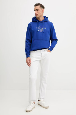náhled Tommy Hilfiger pánská modrá mikina