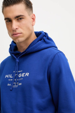 náhled Tommy Hilfiger pánská modrá mikina