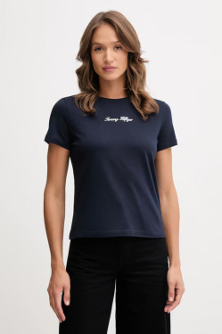 náhled Tommy Hilfiger dámské modré triko