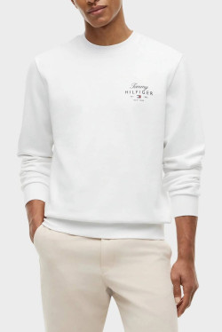 náhled Tommy Hilfiger pánská bílá mikina
