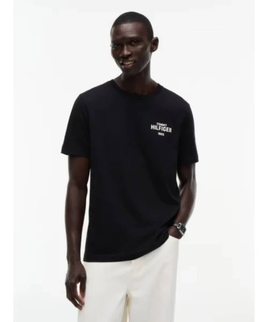 Tommy Hilfiger pánské černé tričko