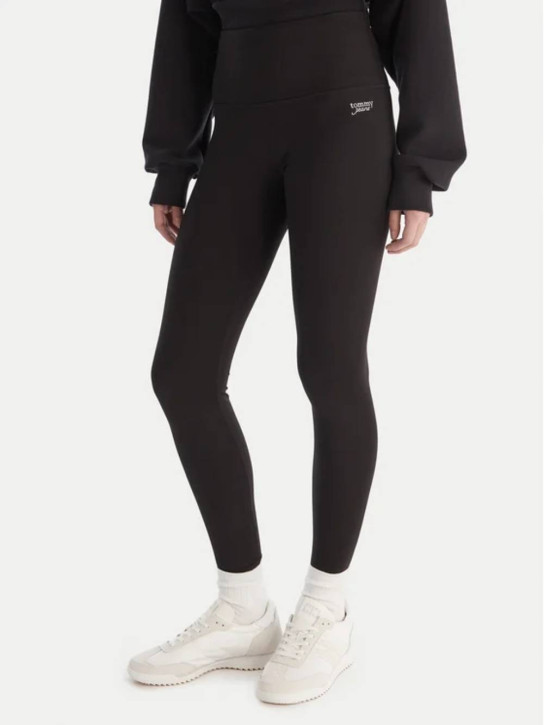 Tommy Jeans dámské černé legíny