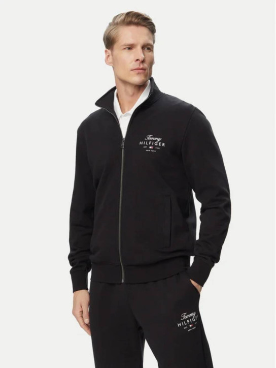 Tommy Hilfiger pánská černá mikina