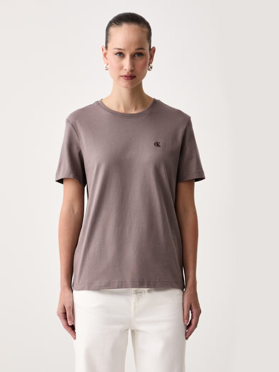 Calvin Klein dámské hnědé tričko