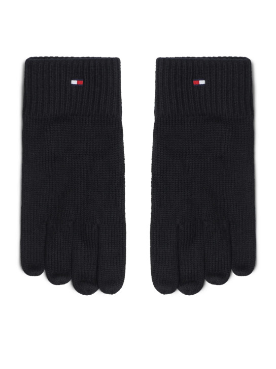 Tommy Hilfiger pánské černé rukavice