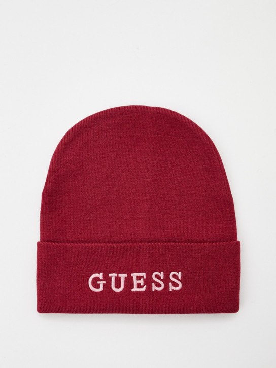 Guess dámská vínová čepice