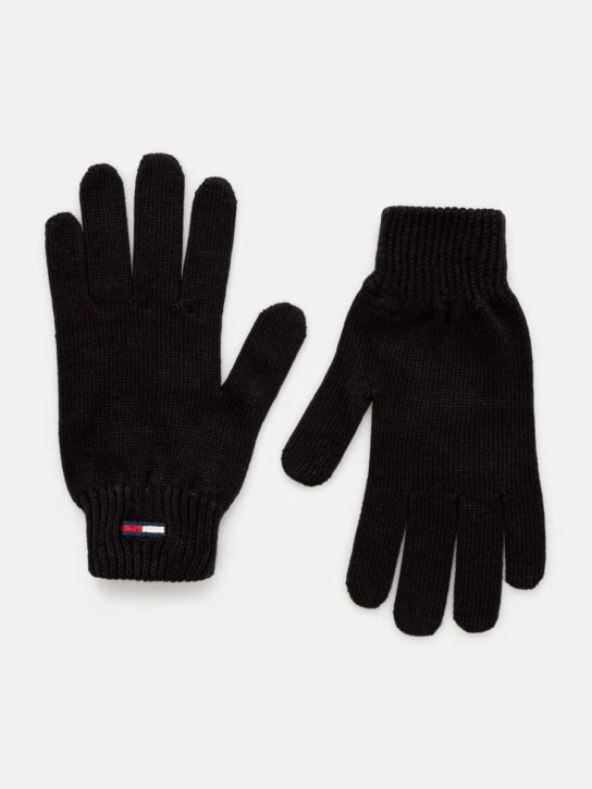 Tommy Jeans dámské černé rukavice