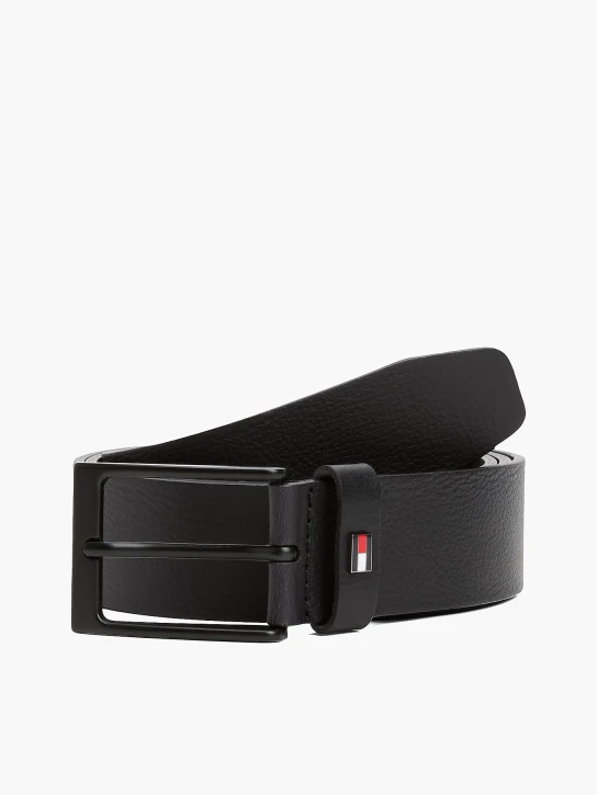 Tommy Hilfiger pánský černý pásek