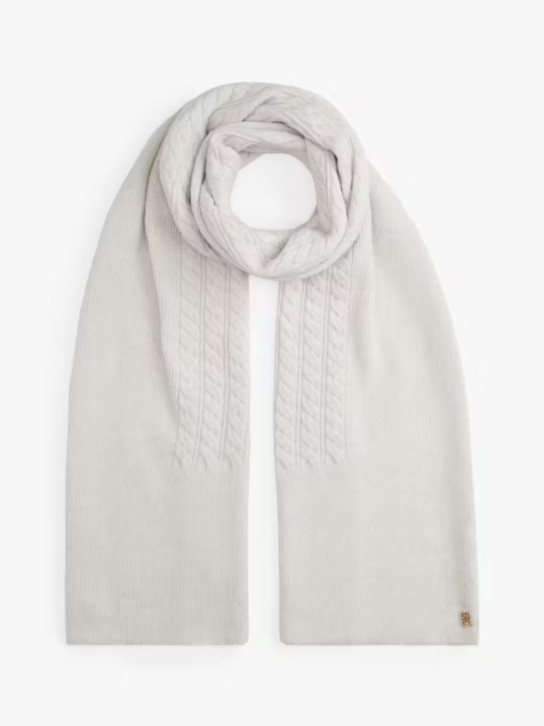 Tommy Hilfiger dámská světle šedá šála