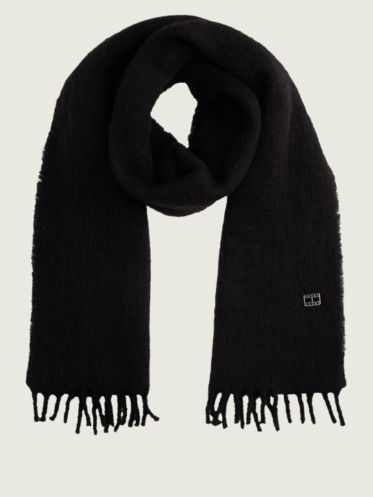 Tommy Jeans dámská černá šála