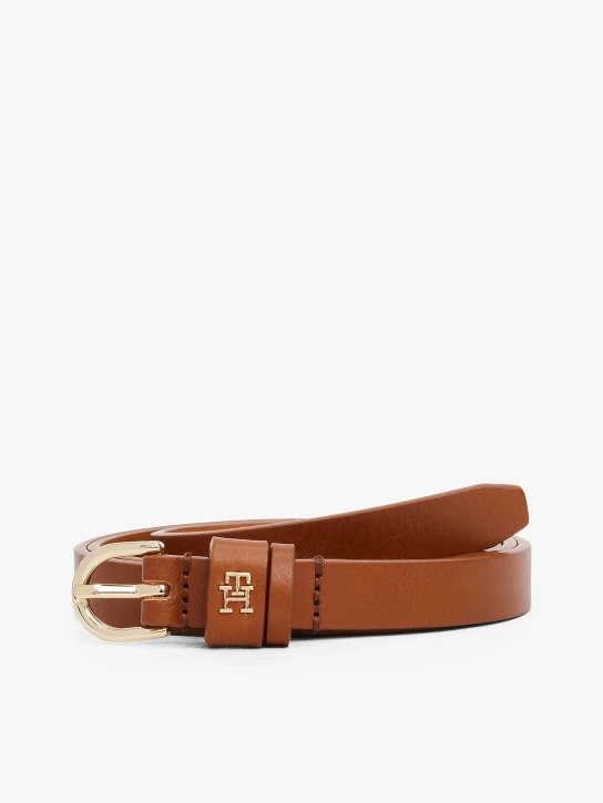 Tommy Hilfiger dámský hnědý pásek
