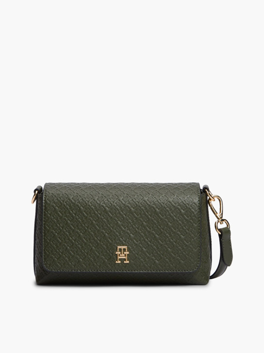 Tommy Hilfiger dámská tmavě zelená kabelka