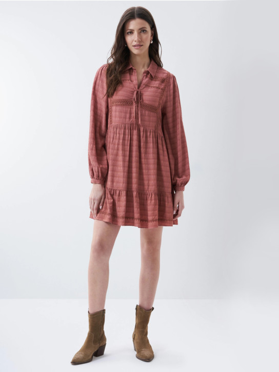 Salsa Jeans dámské šaty s krajkovým detailem